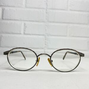 Nicole Miller Senorita 0455 Brown Stripe Eyeglasses Frame 49-20-145 2704
